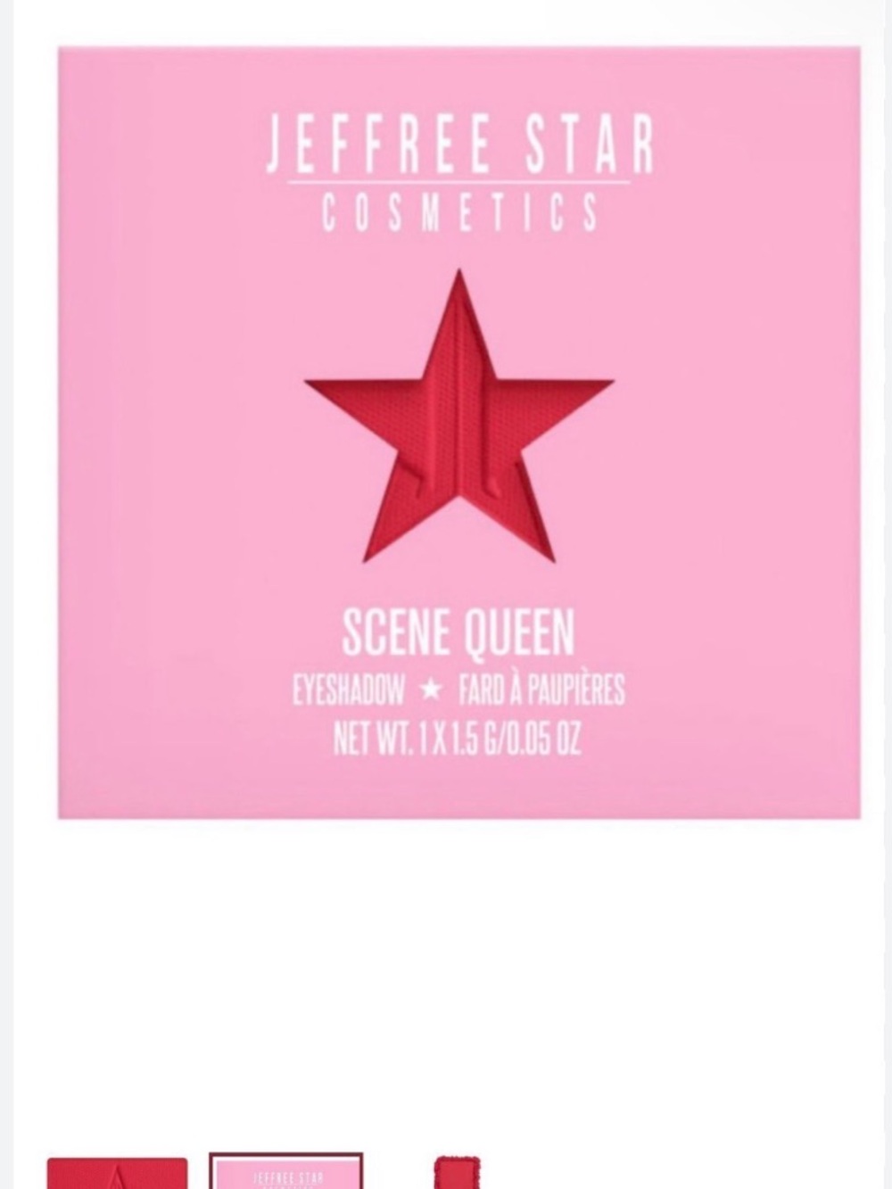 Jeffree Star Cosmetics Artistry Singles - 3 pc Eyeshadow Bundle